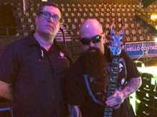 John with Kerry King of Slayer